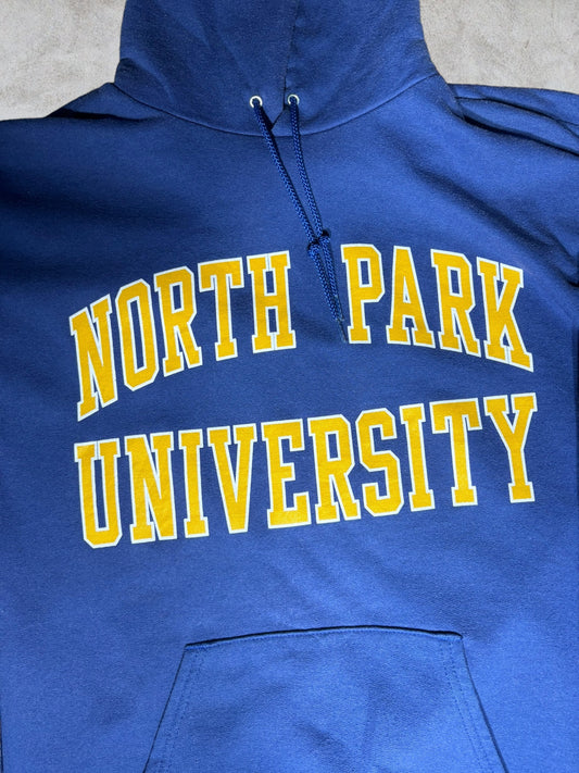 North Face Blue North Park University Hoodie